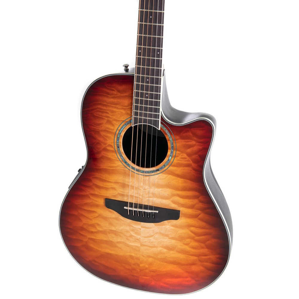 OVATION CS24X-7C-G エレクトリックアコースティックギター ボディの画像