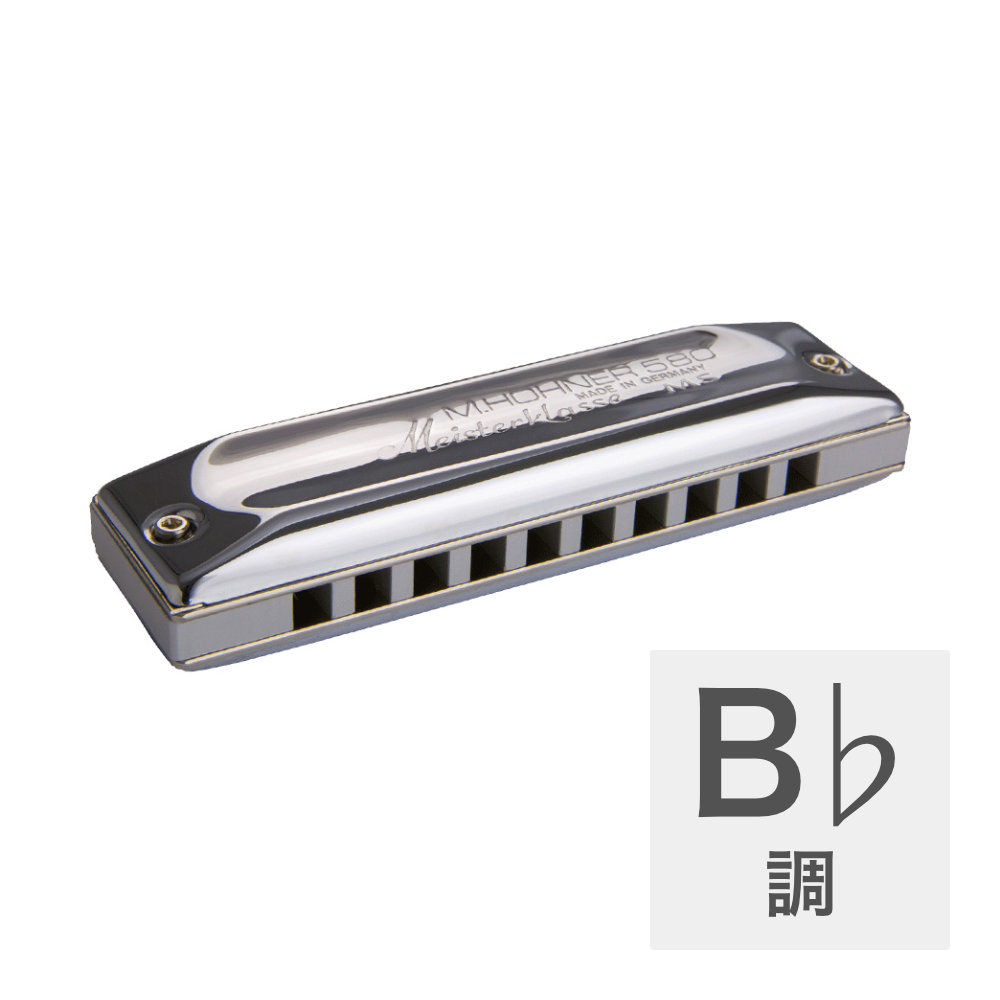 HOHNER Meister Klasse MS 580/20 B♭ 10ホールハーモニカ