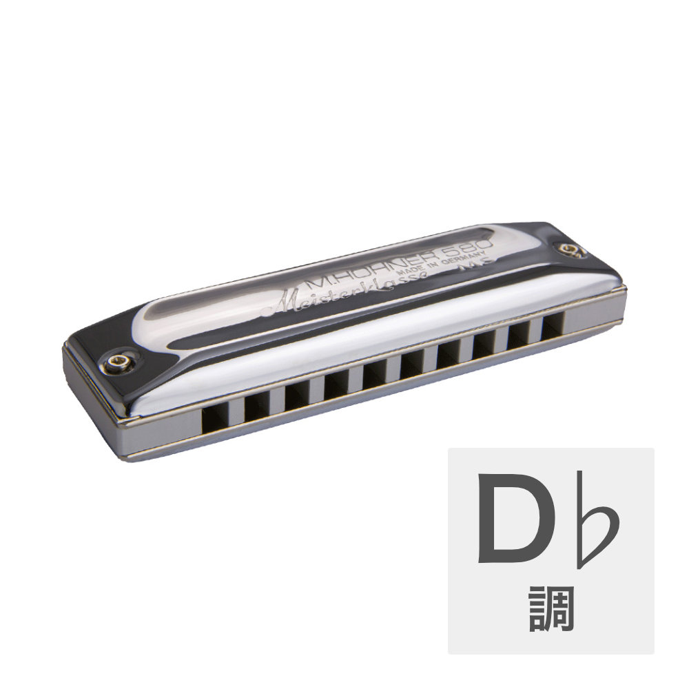 HOHNER Meister Klasse MS 580/20 D♭ 10ホールハーモニカ