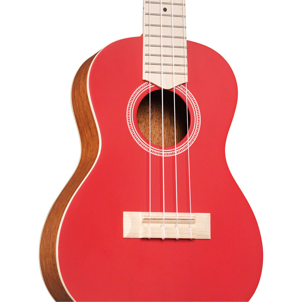 Cordoba 15CM Matiz Chili Red コンサートウクレレ サウンドホール部画像
