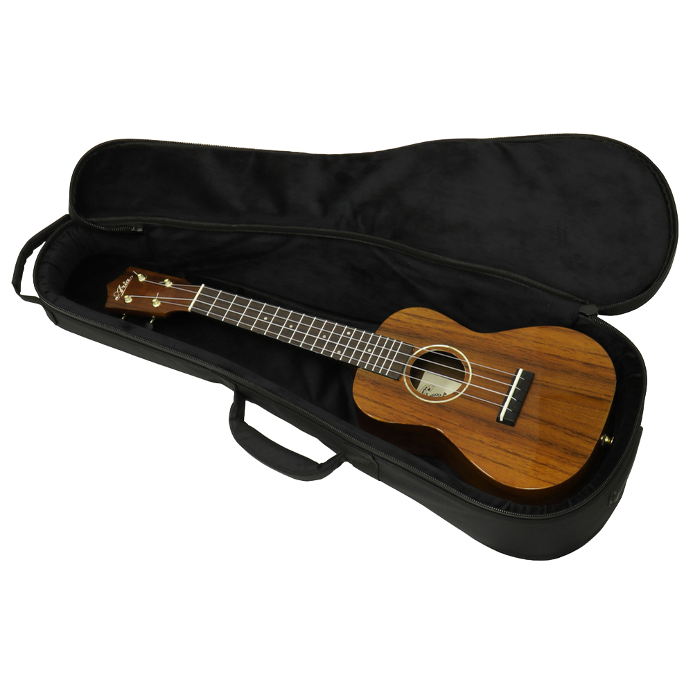 ARIA ATU-1HK Tenor テナーウクレレ 専用ギグバッグ付属 ギグバッグ内部画像