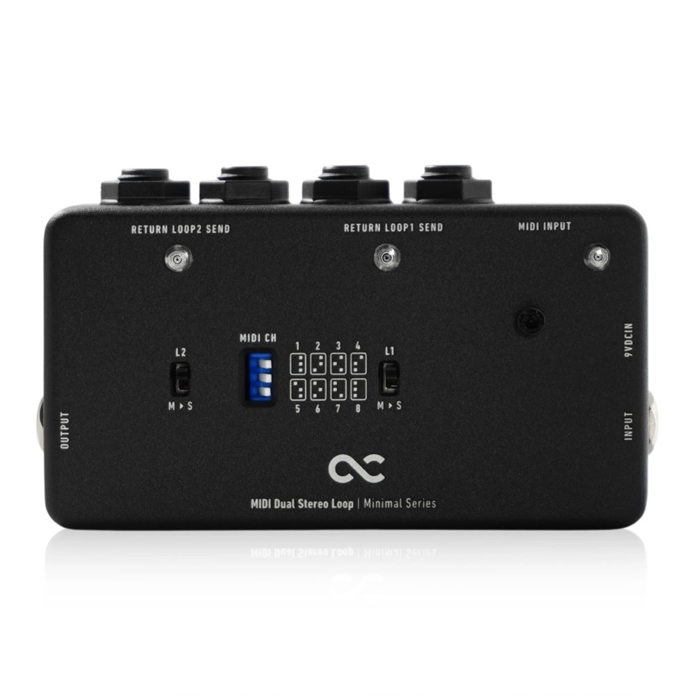 One Control Minimal Series MIDI Dual Stereo Loop ループスイッチャー
