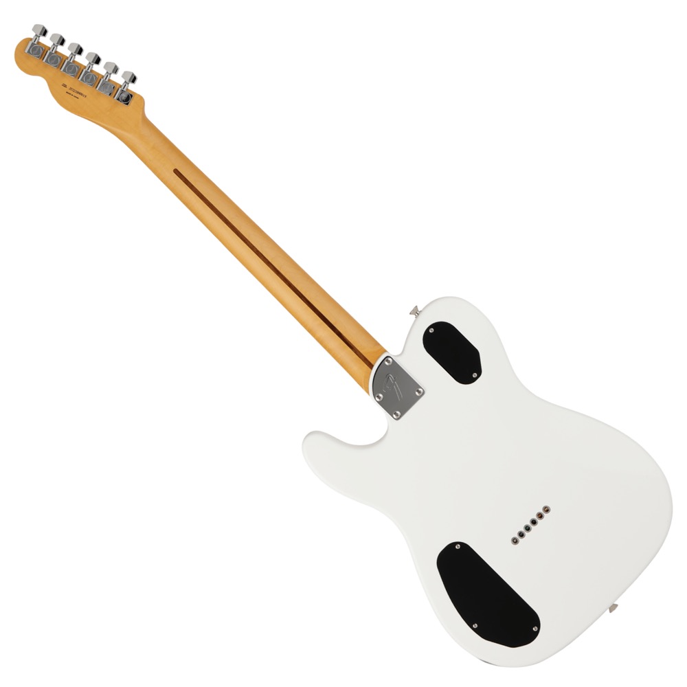 Fender Made in Japan Elemental Telecaster HH RW Nimbus White エレキギター バック画像