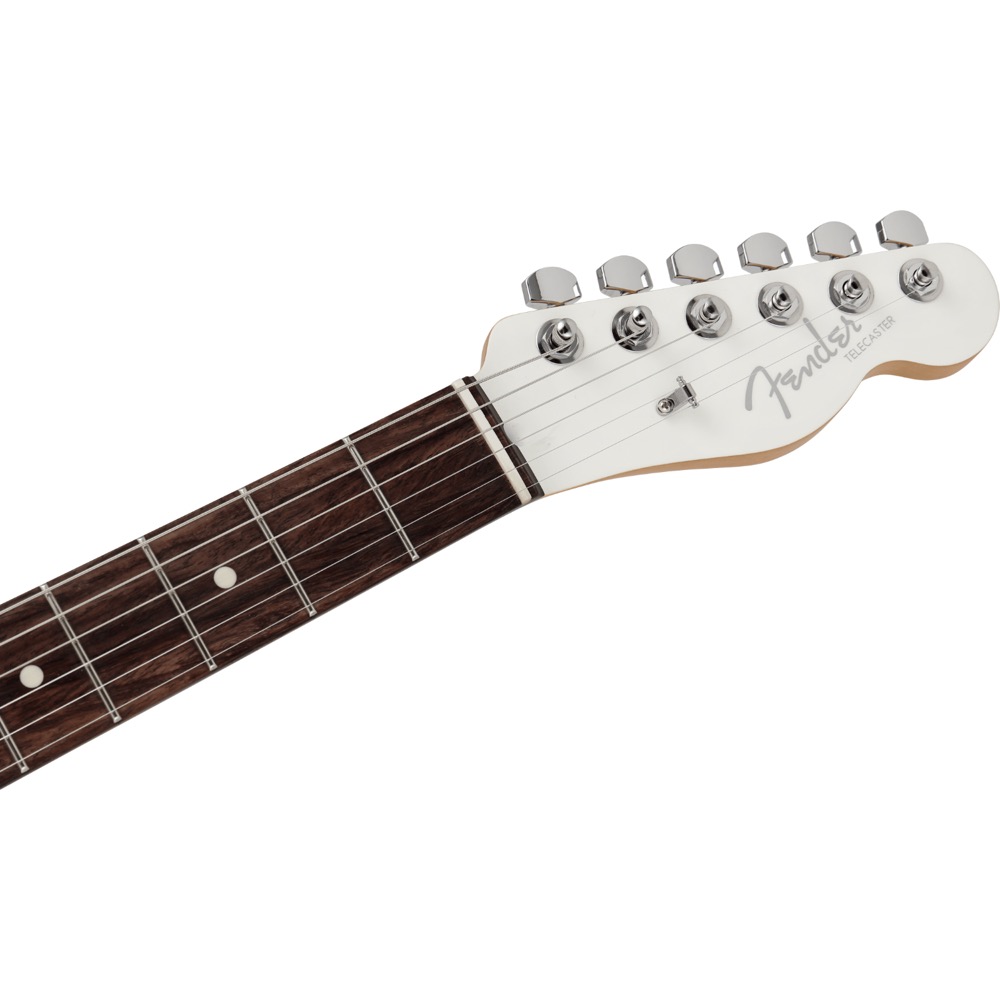 Fender Made in Japan Elemental Telecaster HH RW Nimbus White エレキギター ヘッド画像