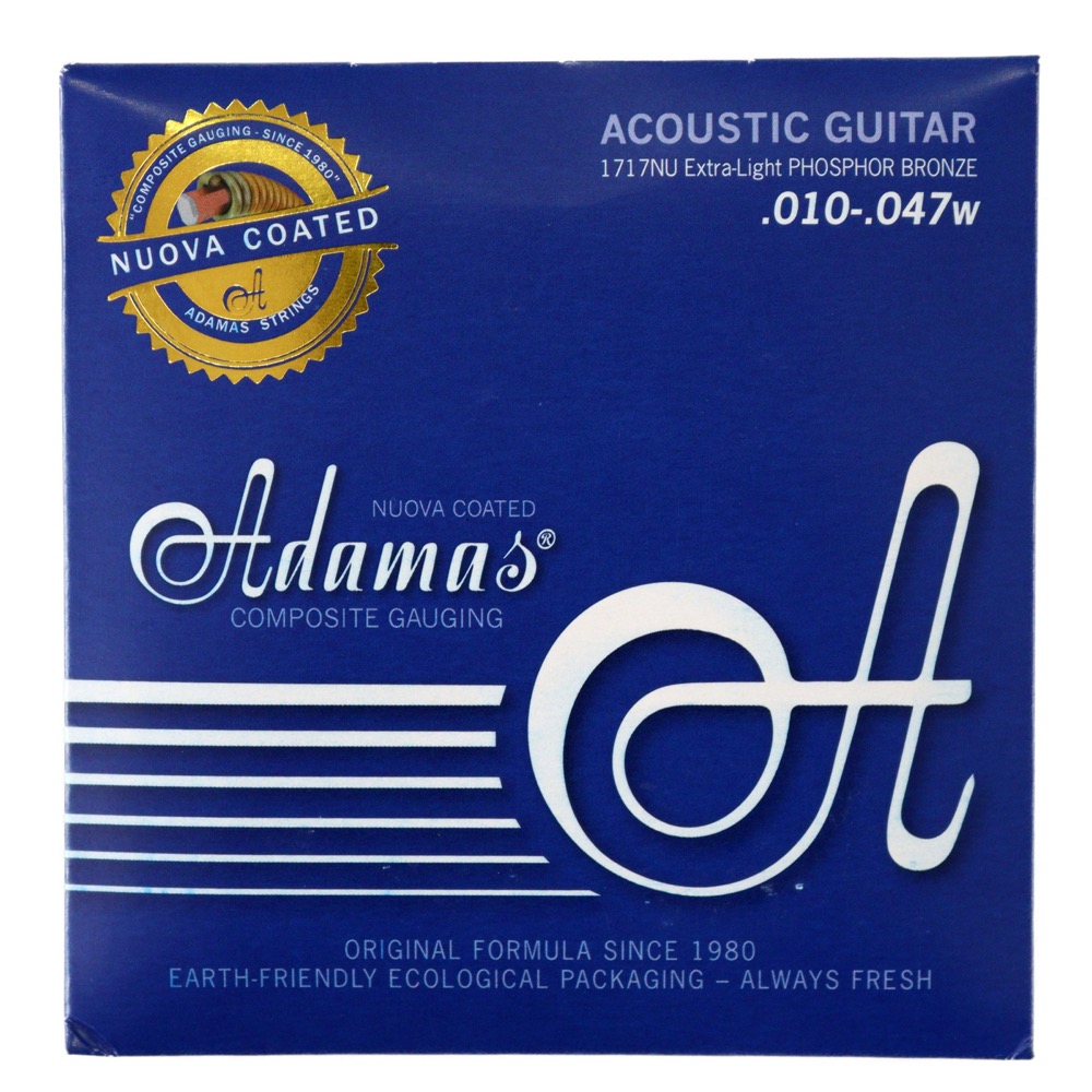 OVATION 1717NU EX-LIGHT ADAMAS NUOVA Corted Acoustic Guitar Strings アコースティックギター弦