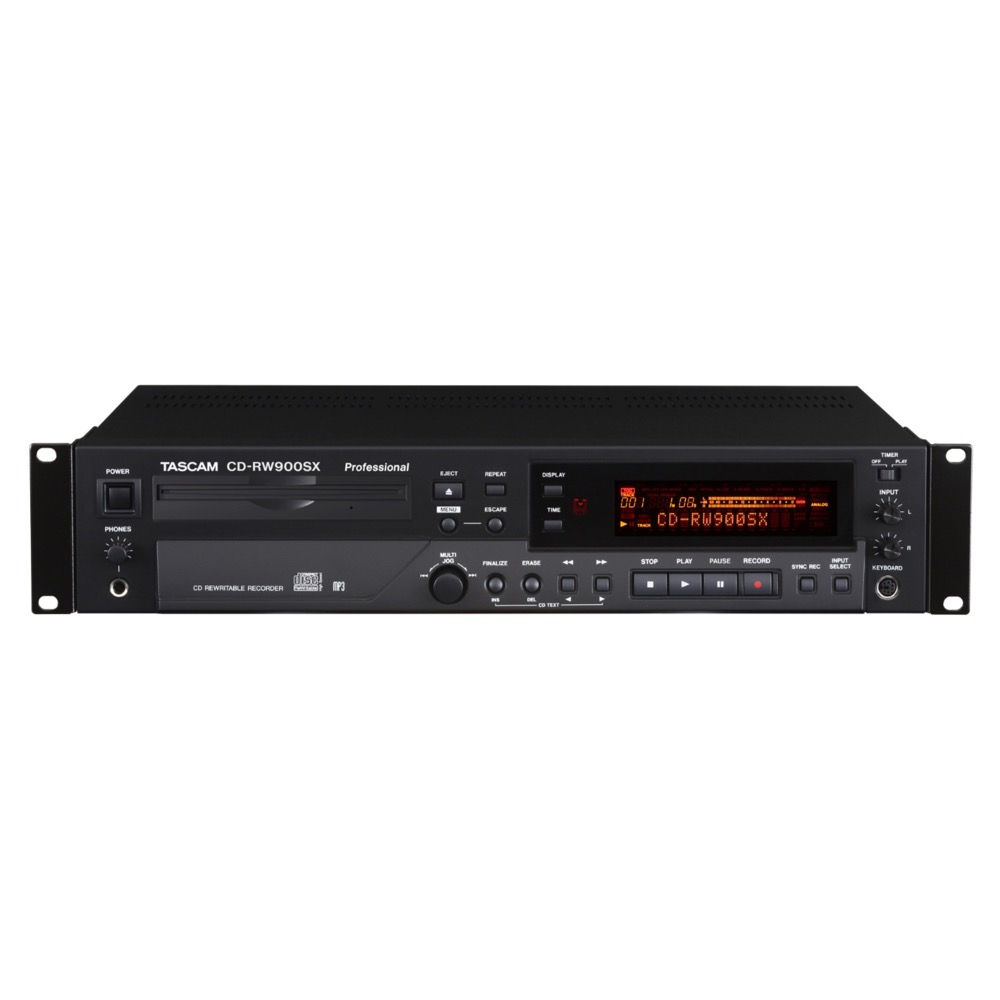 TASCAM CD-RW900SX 業務用CDプレーヤー レコーダー