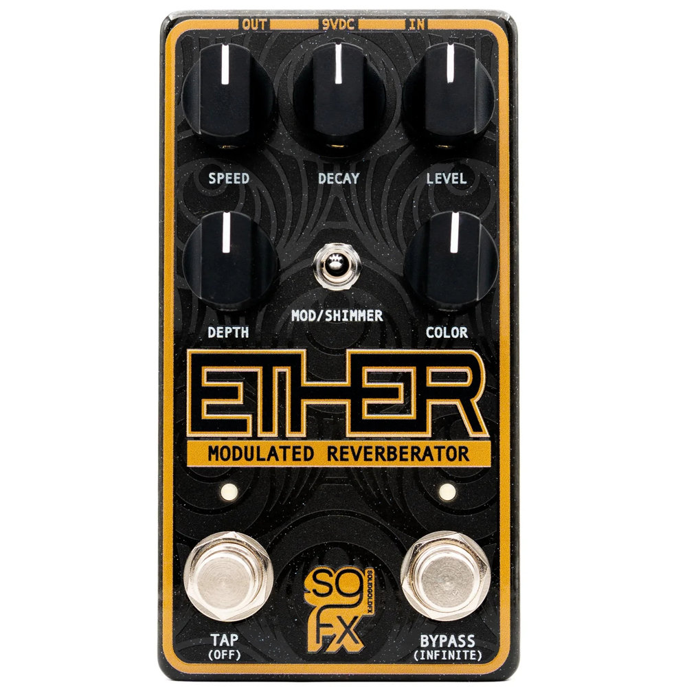 SolidGoldFX Ether Modulated Reverberator リバーブ ギターエフェクター