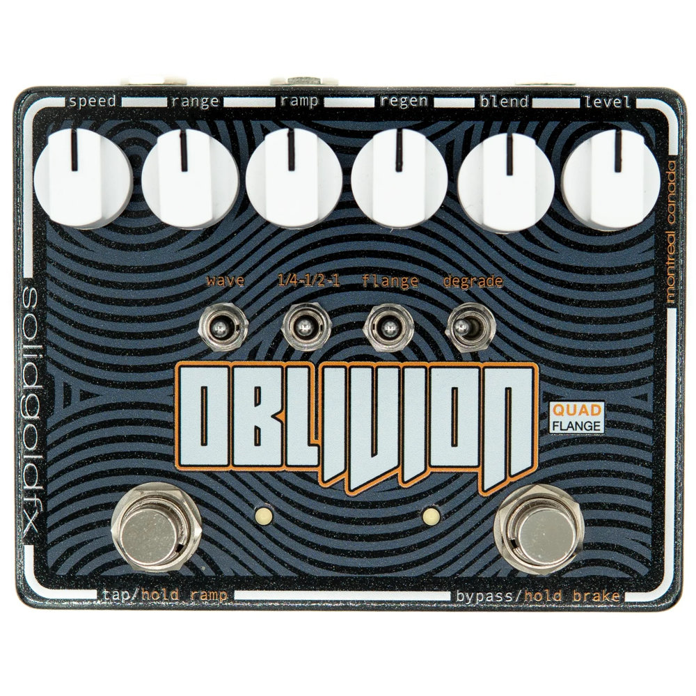SolidGoldFX Oblivion Quad Flanger フランジャー ギターエフェクター
