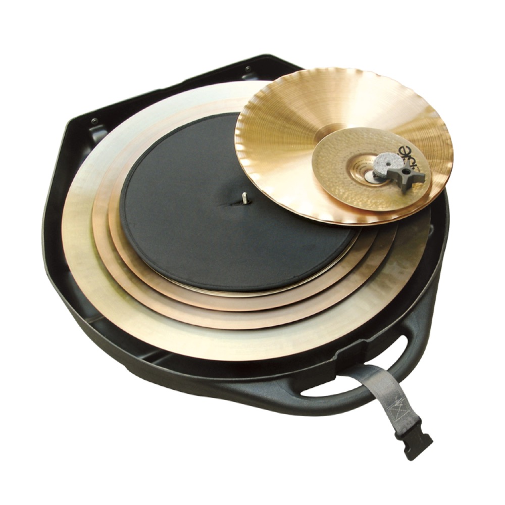 SKB SKB-CV24W Rolling Cymbal Vault 24'シンバル用ハードケース 使用例画像