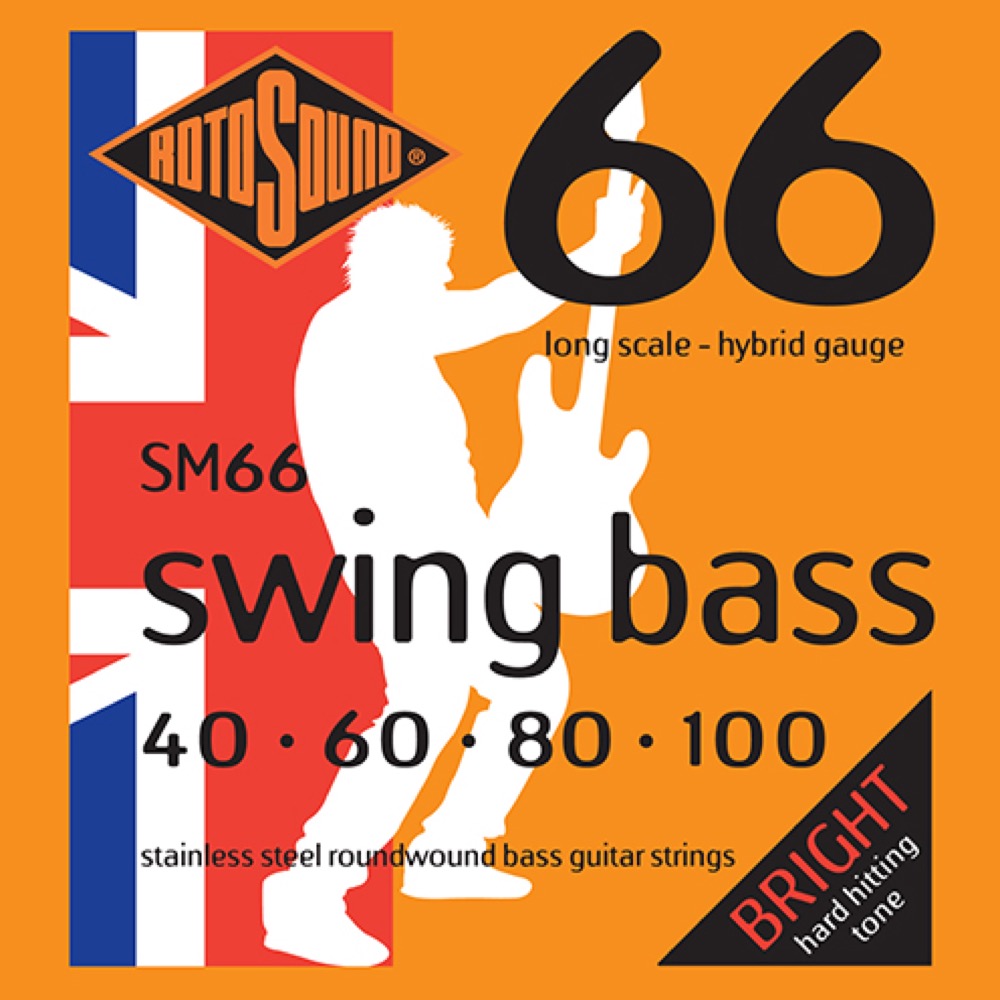 ROTOSOUND SM66 SWING BASS 66 HYBRID 40-100 エレキベース弦