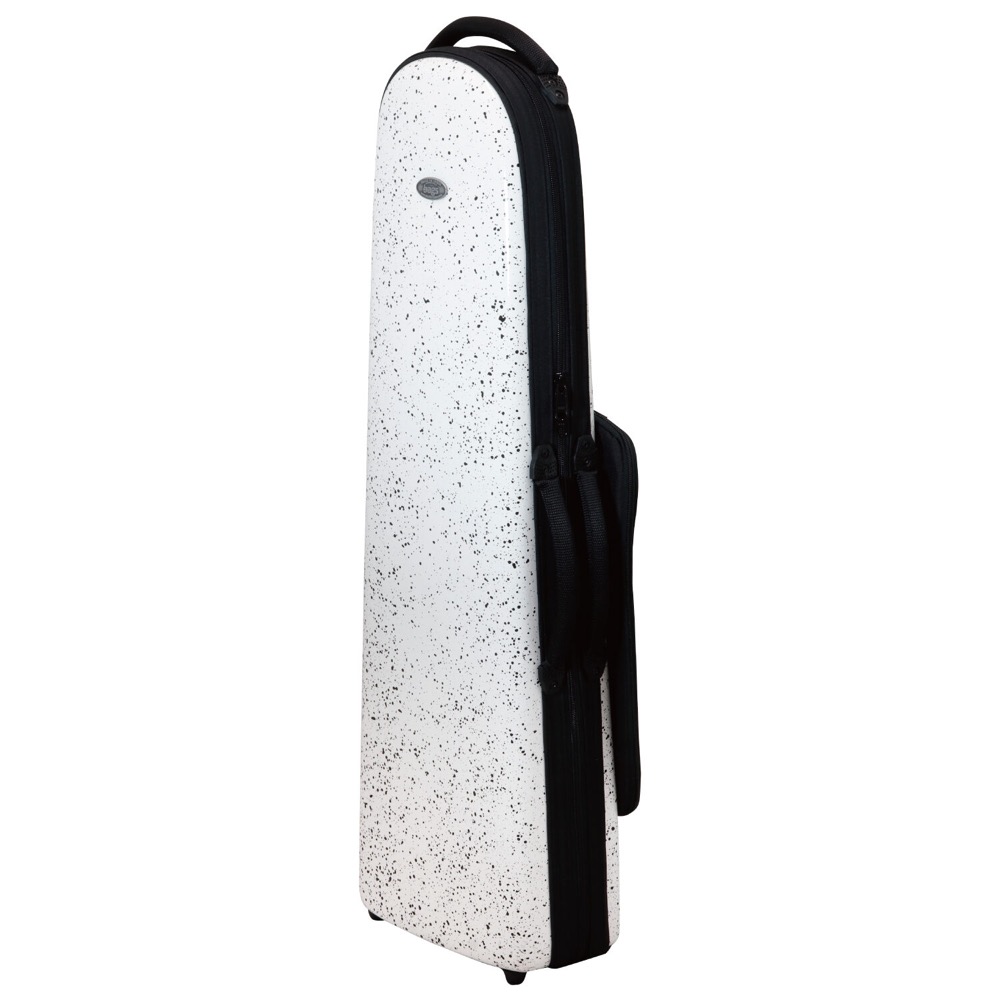 bags EFDTT F-WHT SOLID COLOR デタッチャブルベルトロンボーン用ファイバーケース