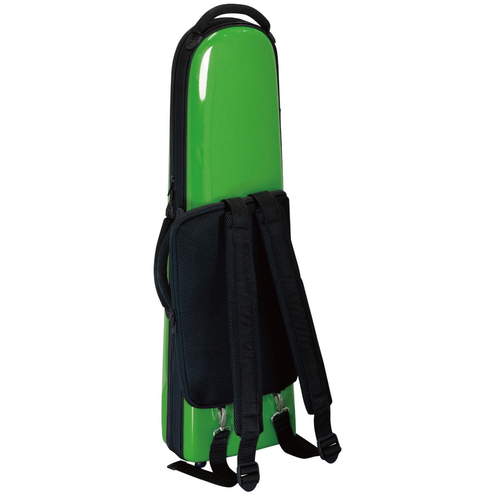 bags EFDTT GRE SOLID COLOR デタッチャブルベルトロンボーン用ファイバーケース 背面画像