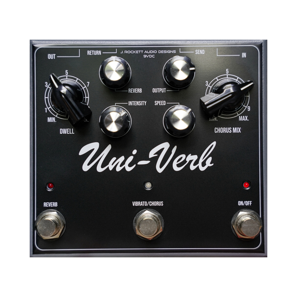 J Rockett Audio Designs (JRAD)  Uni-Verb ビブラート コーラス リバーブ ギターエフェクター