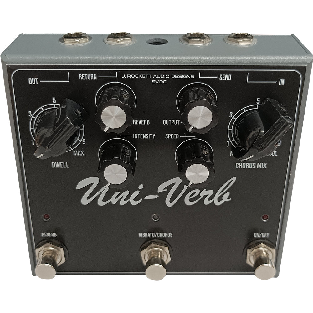 J Rockett Audio Designs (JRAD)  Uni-Verb ビブラート コーラス リバーブ ギターエフェクター 詳細画像3