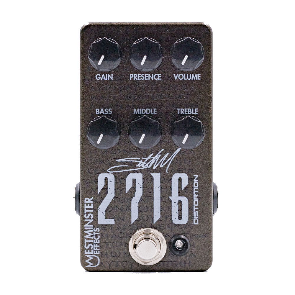 Westminster Effects WE-2716 2716 Seth Morrison Signature Distortion ギターエフェクター