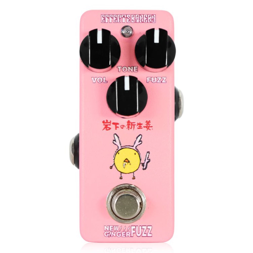 Effects Bakery NEW GINGER FUZZ ファズ エフェクター カチューシャデザイン画像