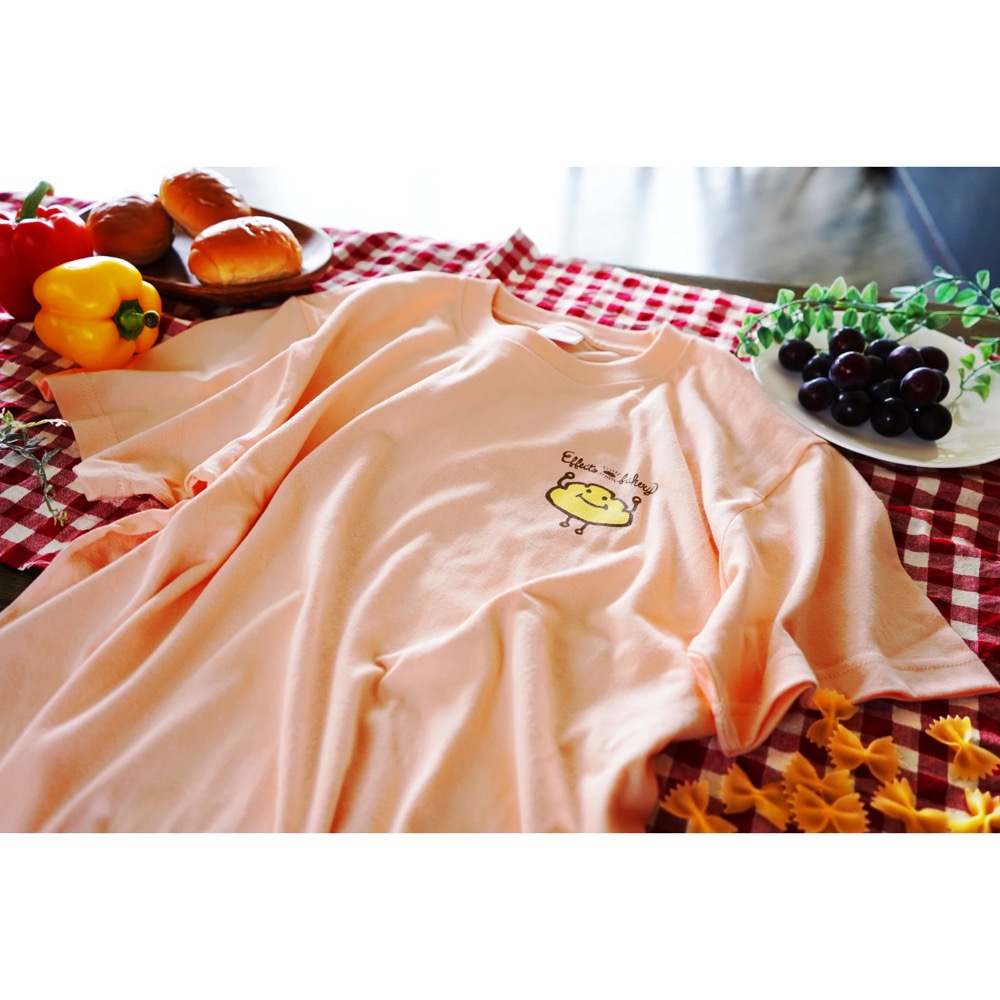 Effects Bakery Cream Pan Lサイズ 半袖 Tシャツ クリームパンピンク イメージ画像