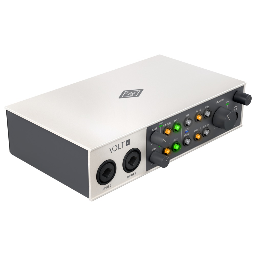 Universal Audio Volt 4 4イン／4アウト USB 2.0 オーディオ 