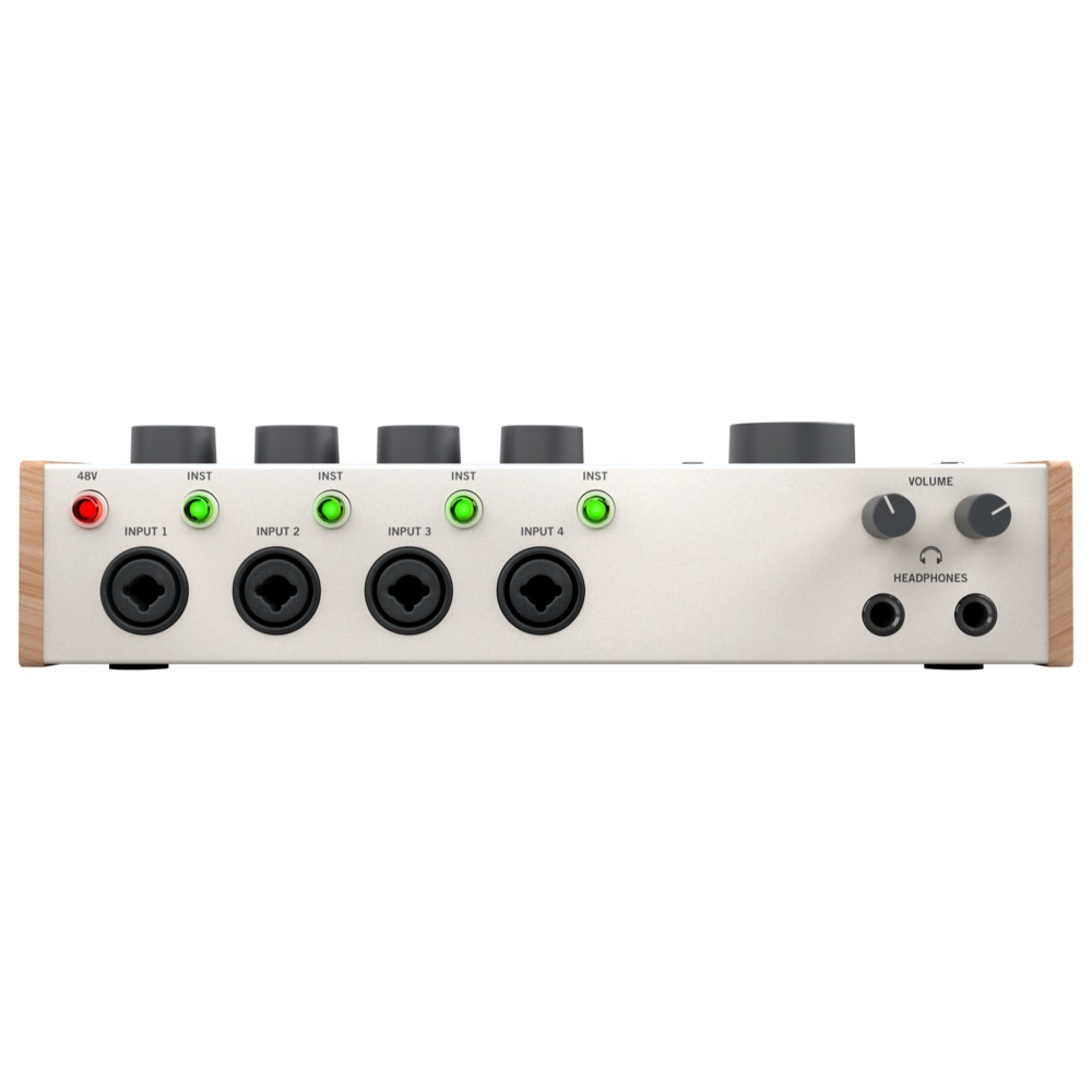 Universal Audio Volt 476P 4イン／4アウト USB 2.0 オーディオインターフェイス 正面画像
