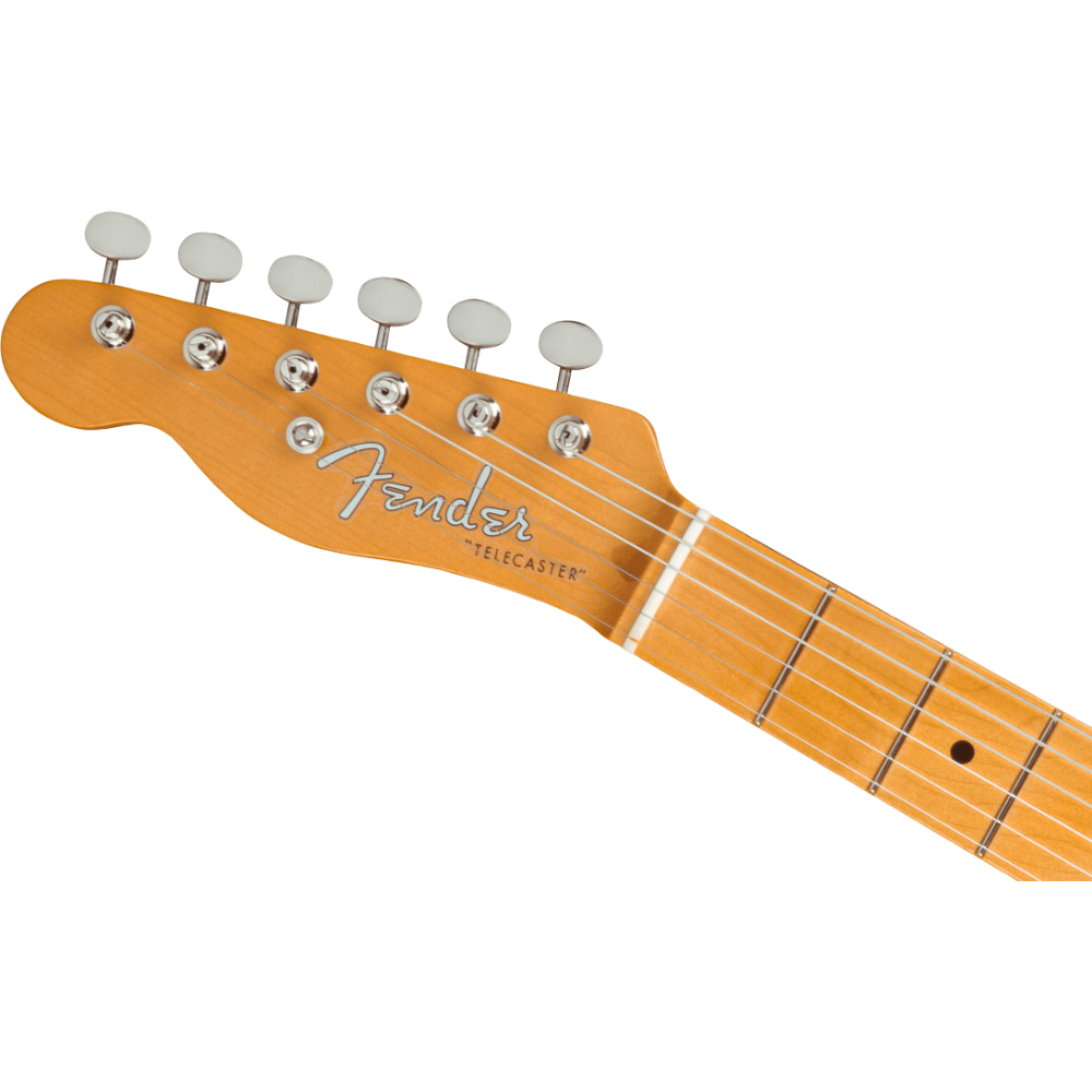 Fender American Vintage II 1951 Telecaster Left-Hand Maple Fingerboard Butterscotch Blonde ヘッド画像