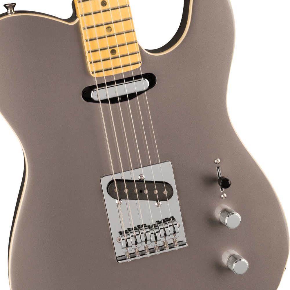 Fender Aerodyne Special Telecaster MN Dolphin Gray Metallic エレキギター ボディアップ画像