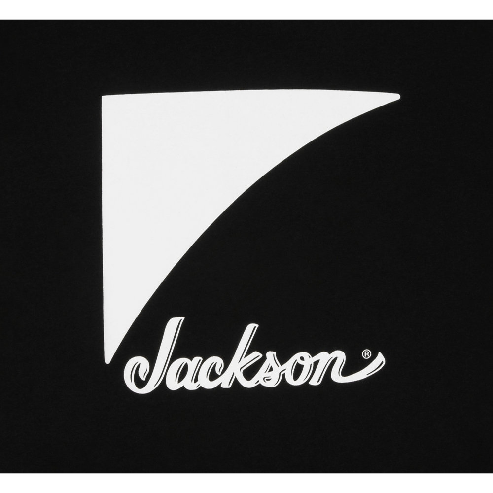 Jackson Shark Fin Logo T-Shirt Black L グラフック画像