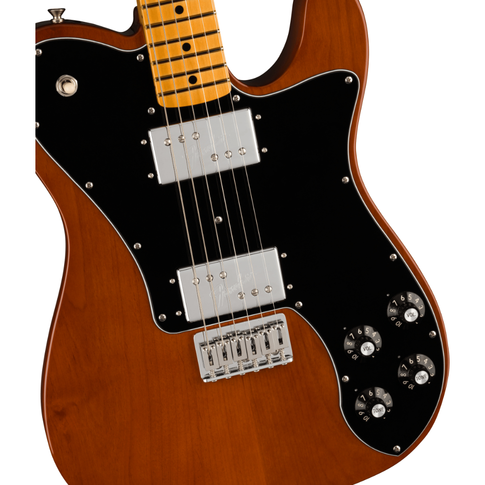 Fender American Vintage II 1975 Telecaster Deluxe MN MOCHA エレキギター ボディトップ画像