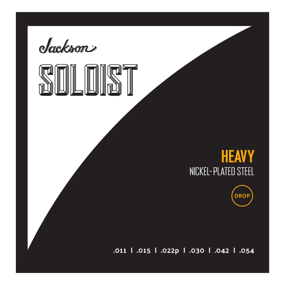 Jackson Soloist Strings Drop Heavy .011-.054 エレキギター弦