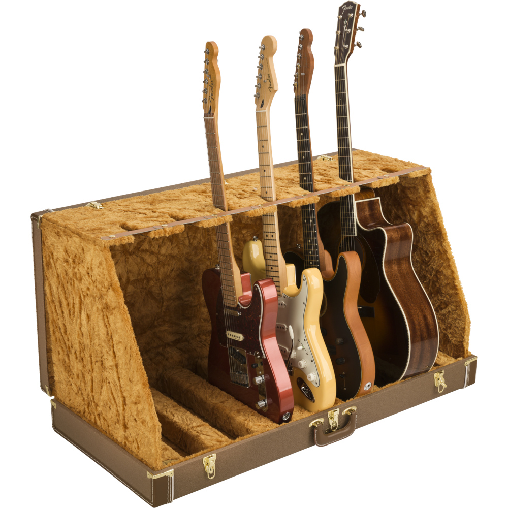 フェンダー Fender Classic Series Case Stand 7 Guitar Brown 7本立て