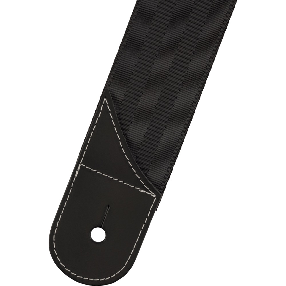 Jackson Seatbelt Strap Black ギターストラップ ストラップエンド画像