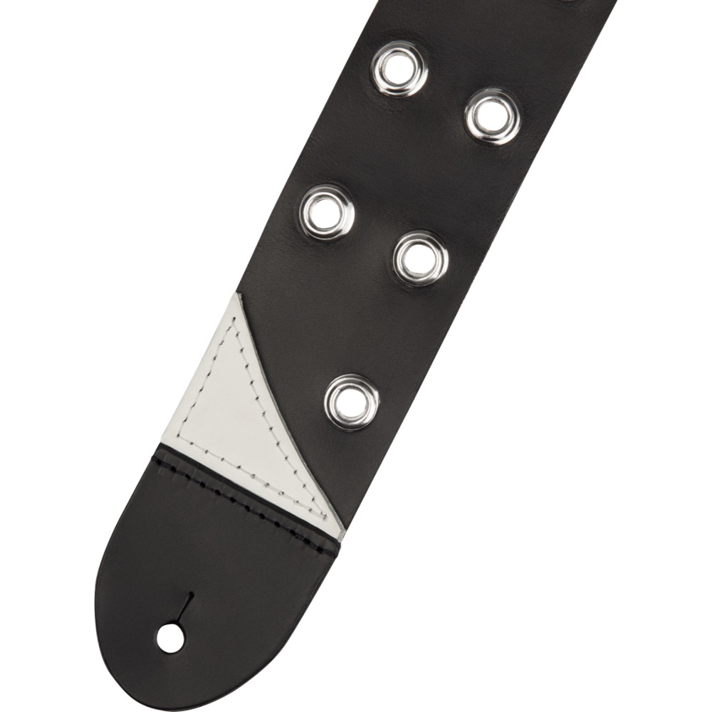 Jackson Grommet Leather Strap Black 2.5' ギターストラップ ストラップエンド