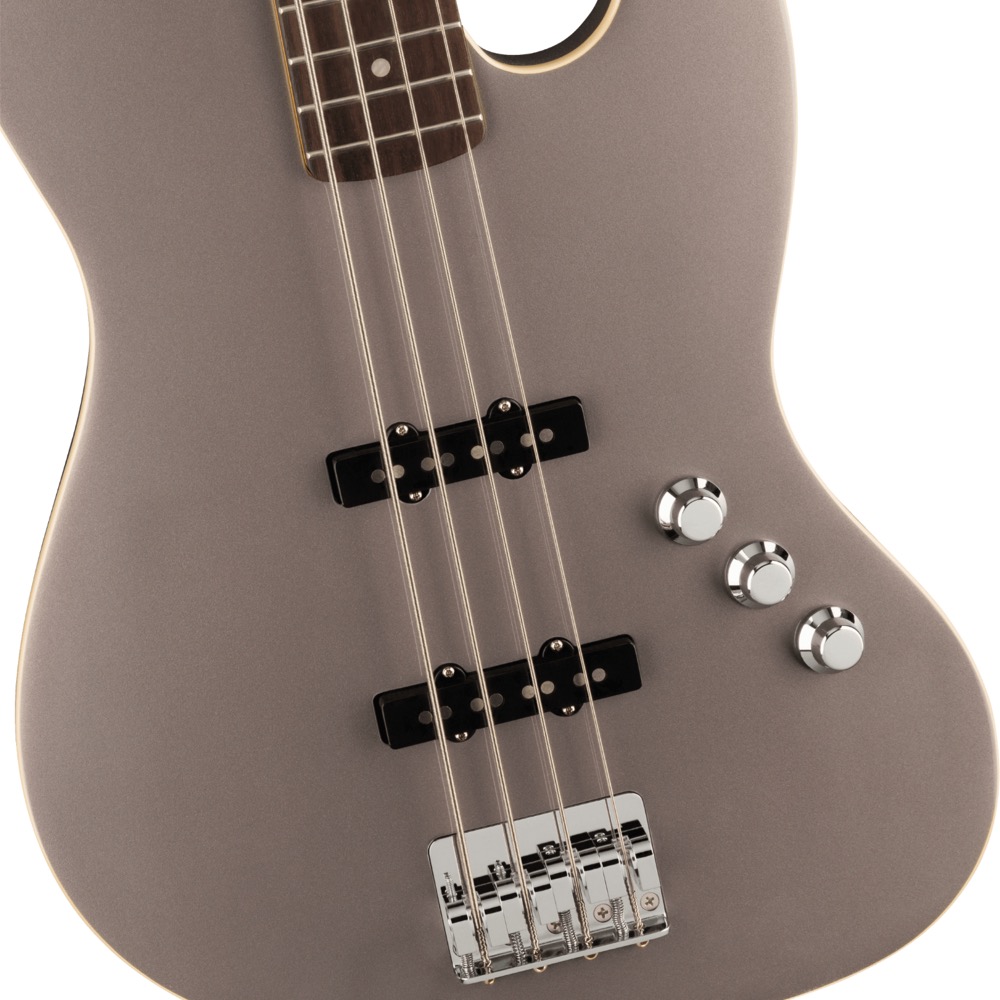Fender Aerodyne Special Jazz Bass RW Dolphin Gray Metallic エレキベース ボディアップ画像