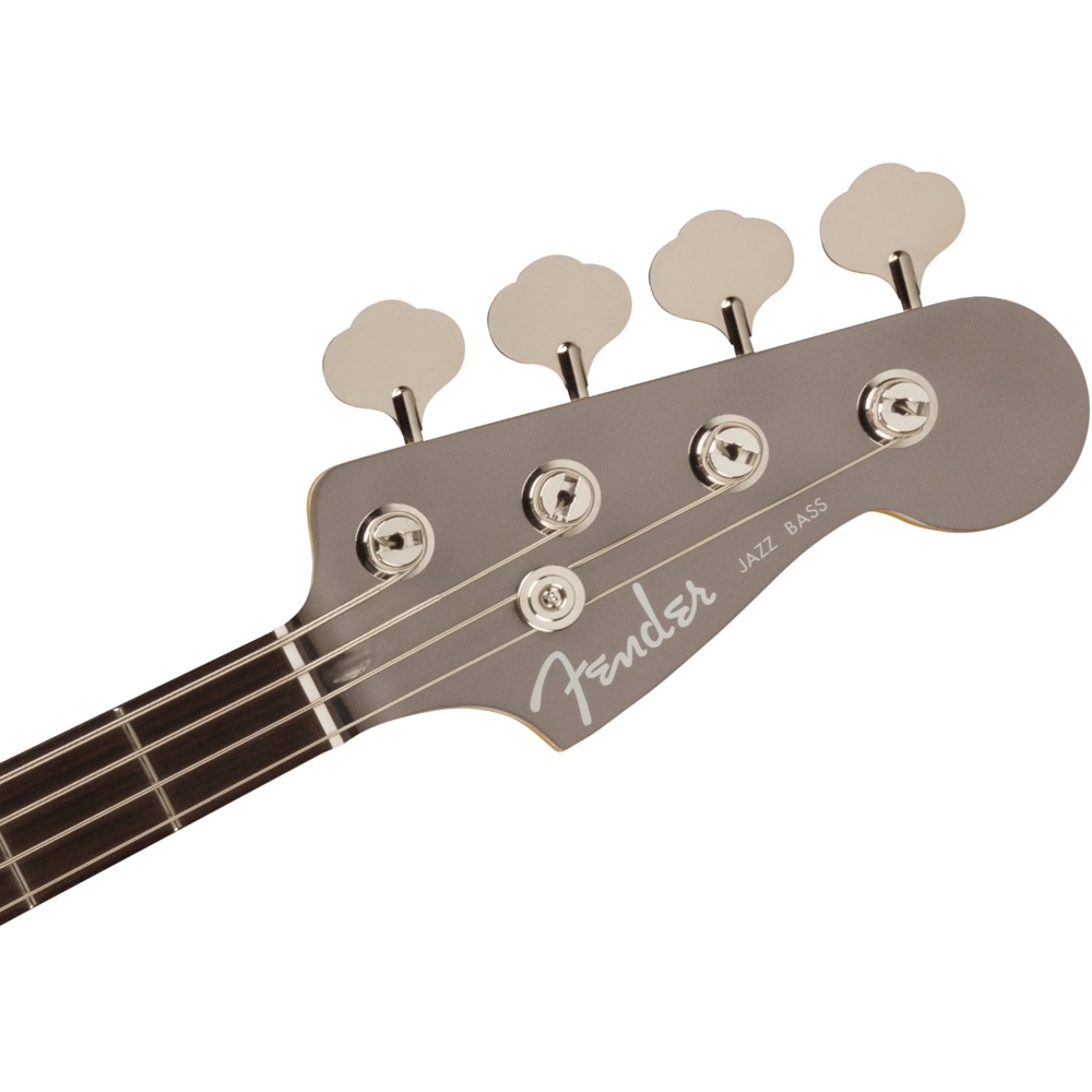 Fender Aerodyne Special Jazz Bass RW Dolphin Gray Metallic エレキベース ヘッド画像