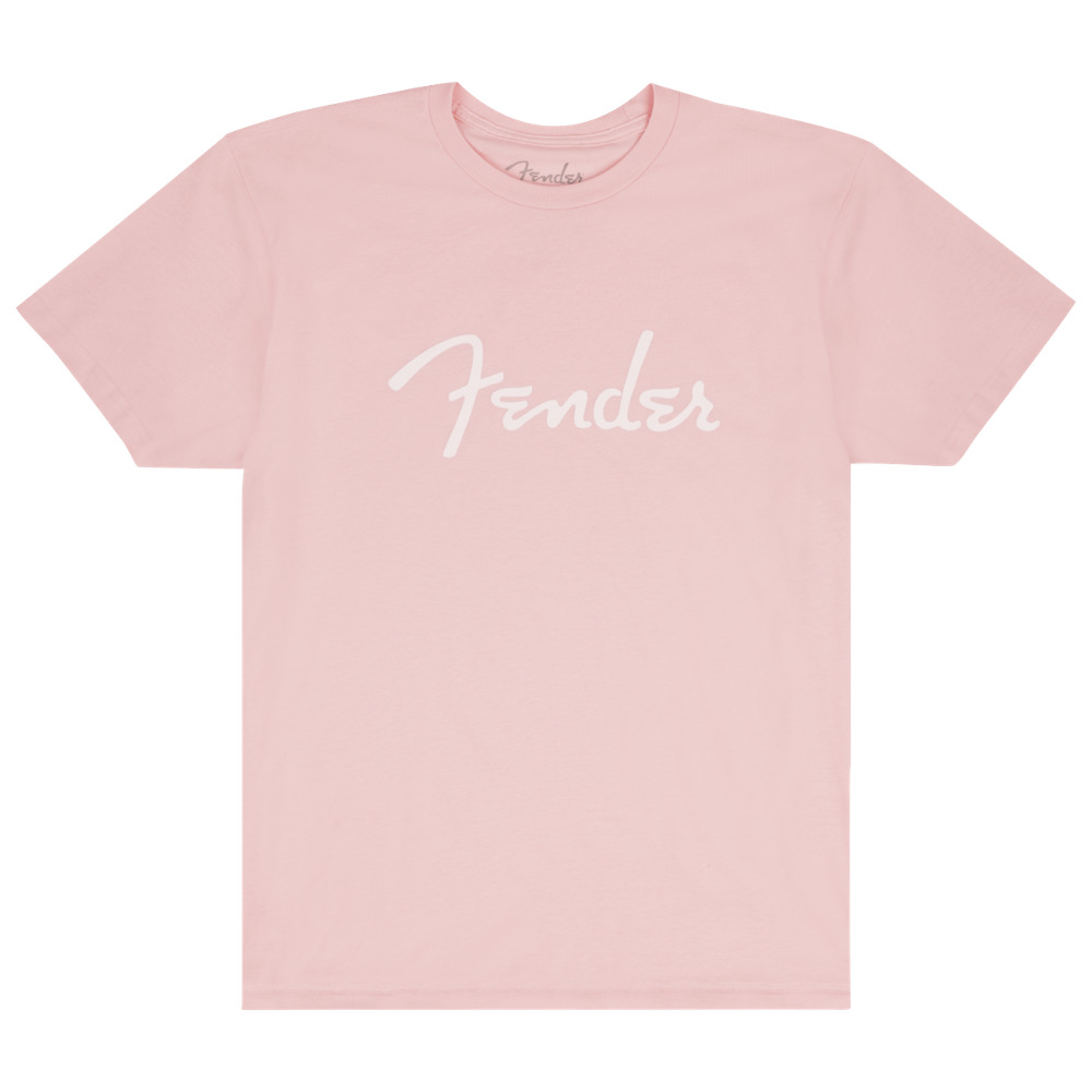 Fender SPAGHETTI LOGO T-SHIRT SHELL PINK XXL Tシャツ XXLサイズ