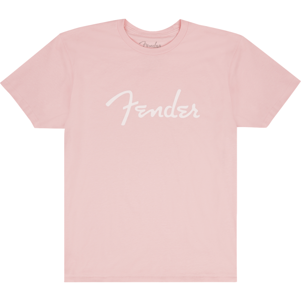 Fender Spaghetti Logo T-Shirt Shell Pink M Tシャツ 半袖 Mサイズ