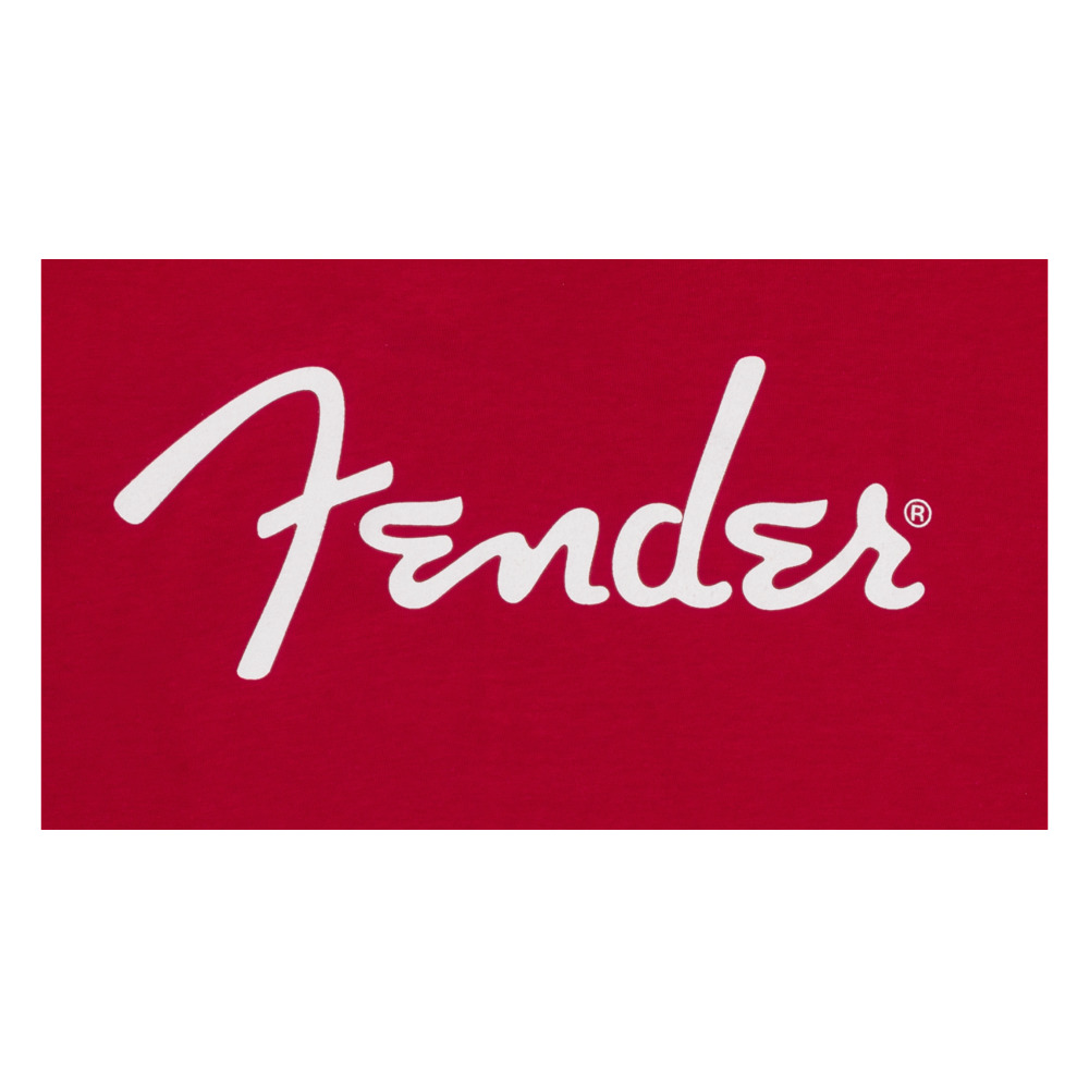 Fender SPAGHETTI LOGO T-SHIRT DAKOTA RED M Tシャツ Mサイズ Tシャツ Mサイズ 画像