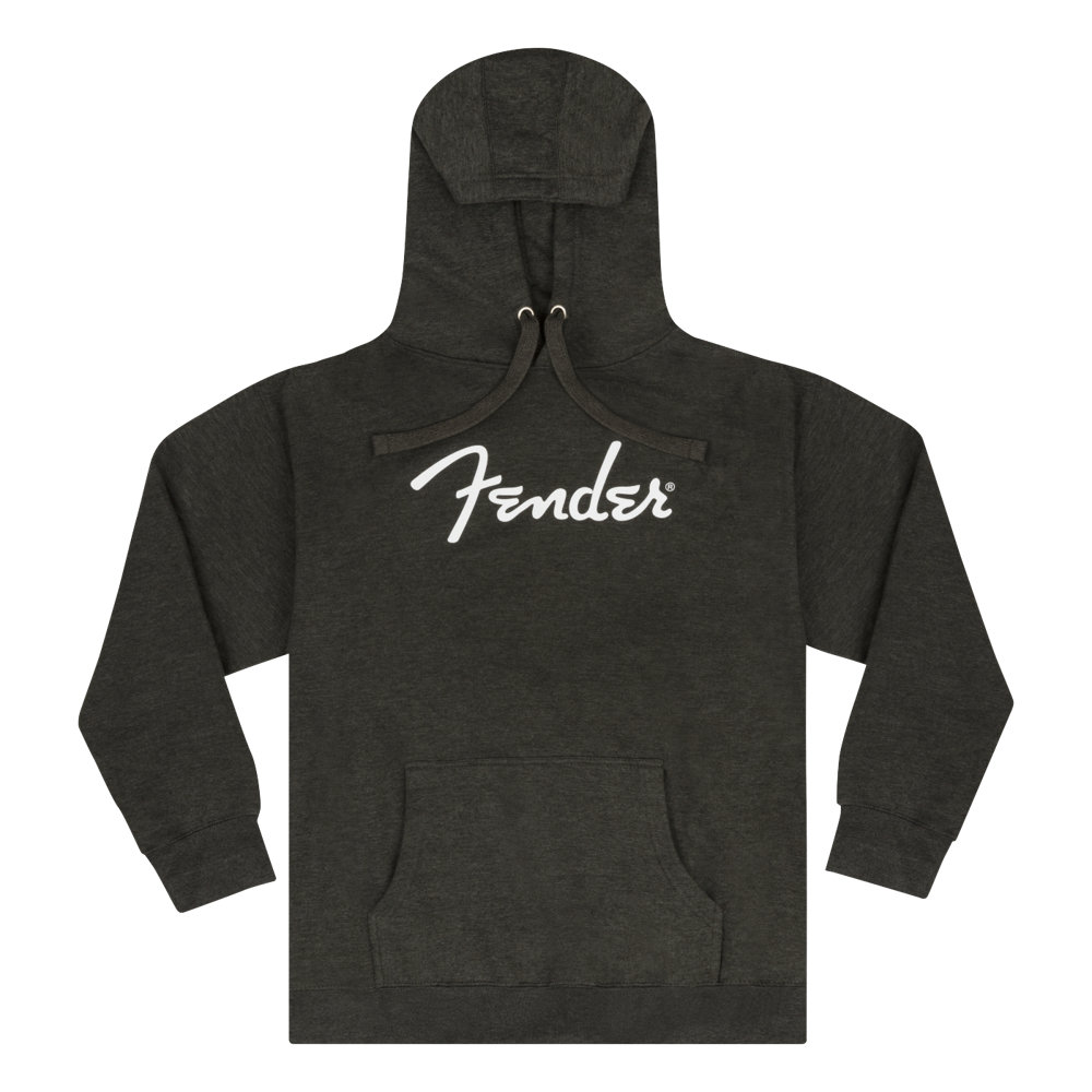 Fender Spaghetti Logo Hoodie Gray Heather XLサイズ パーカー 長袖