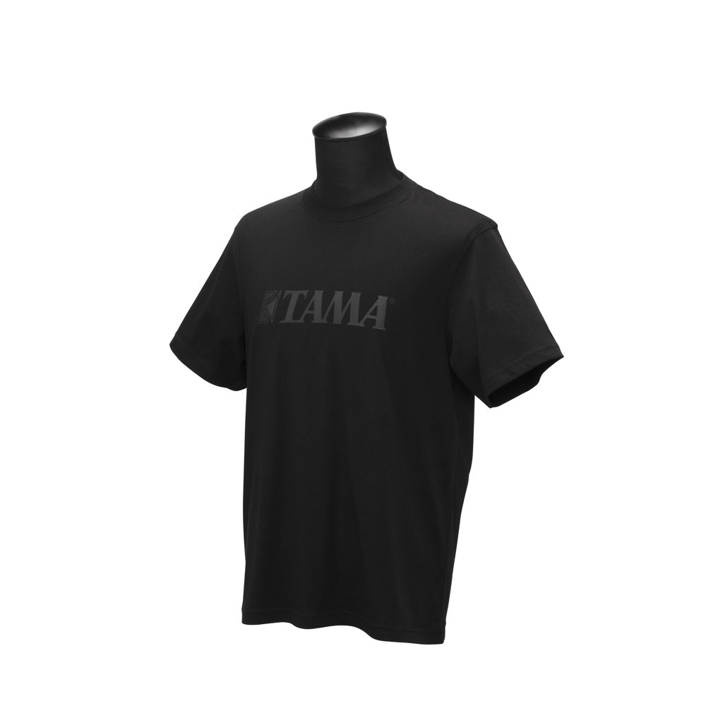 TAMA タマ TAMT007XL TAMAロゴ 半袖 Tシャツ ブラック XLサイズ 全体画像