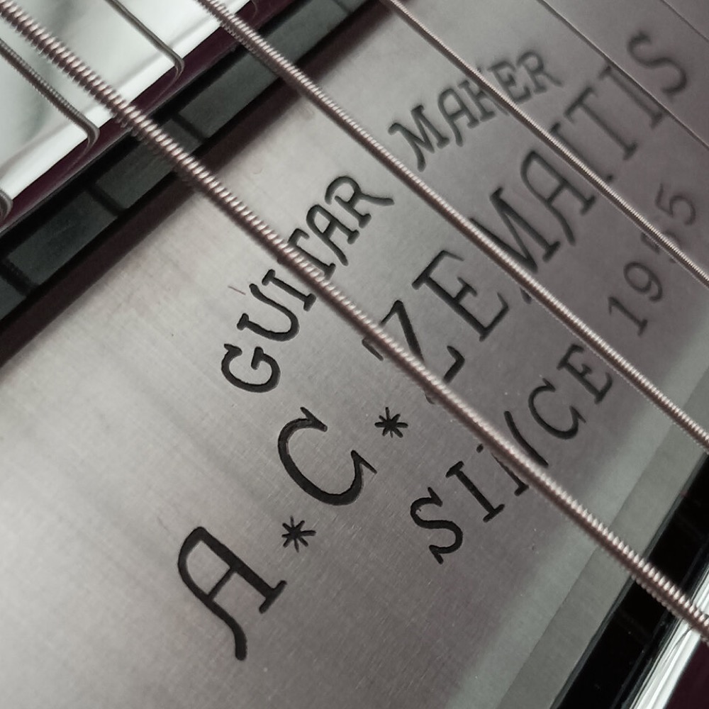 Zemaitis DFG24 2H Natural エレキギター ピックガード画像