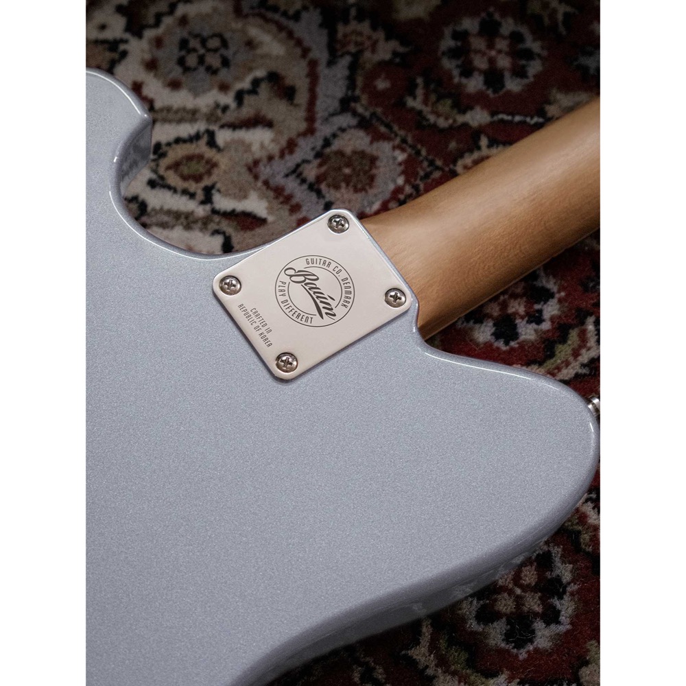 Baum Guitars Conquer 59 Skyline Blue エレキギター ネックジョイント画像