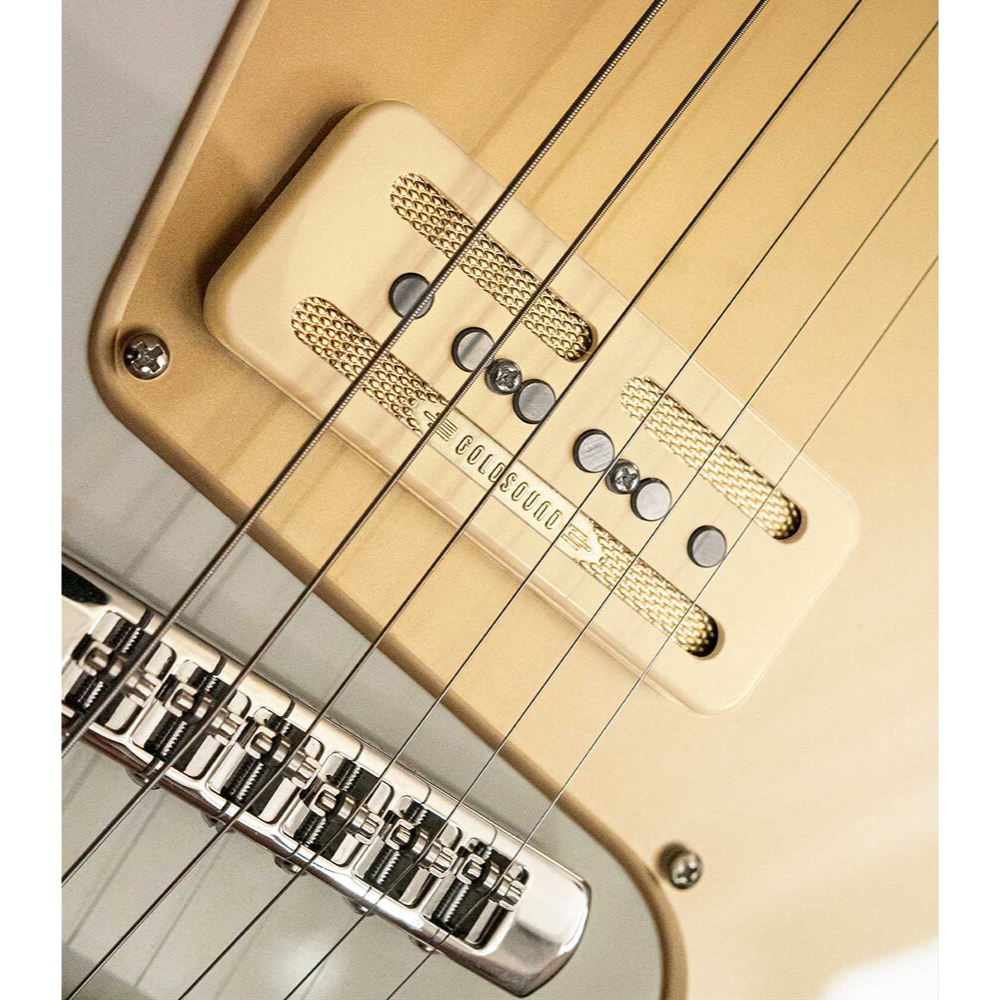 Baum Guitars Wingman Limited Drop Vintage White エレキギター ピックアップ画像
