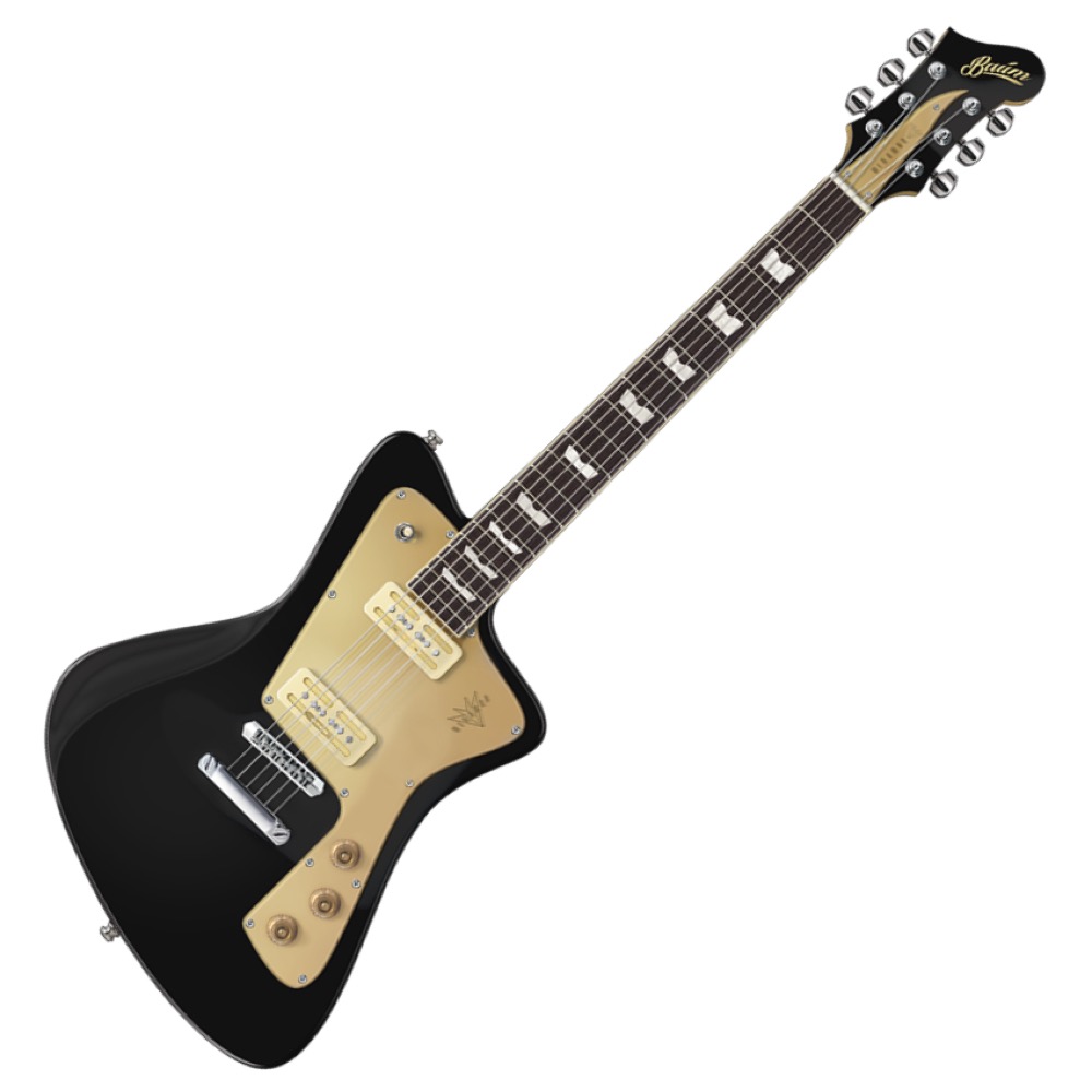 Baum Guitars Wingman Limited Drop Pure Black エレキギター
