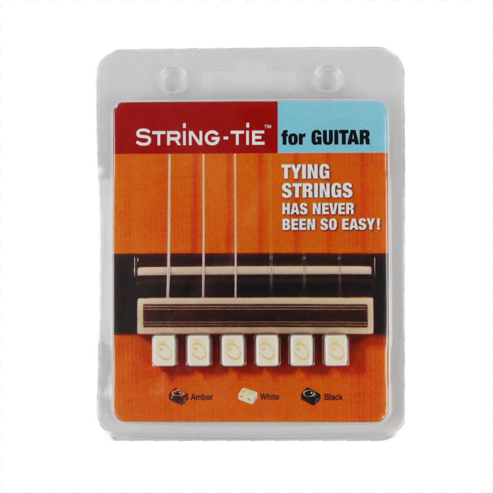 TENOR TST-G WH クラシックギター用ストリングタイ 6個セット