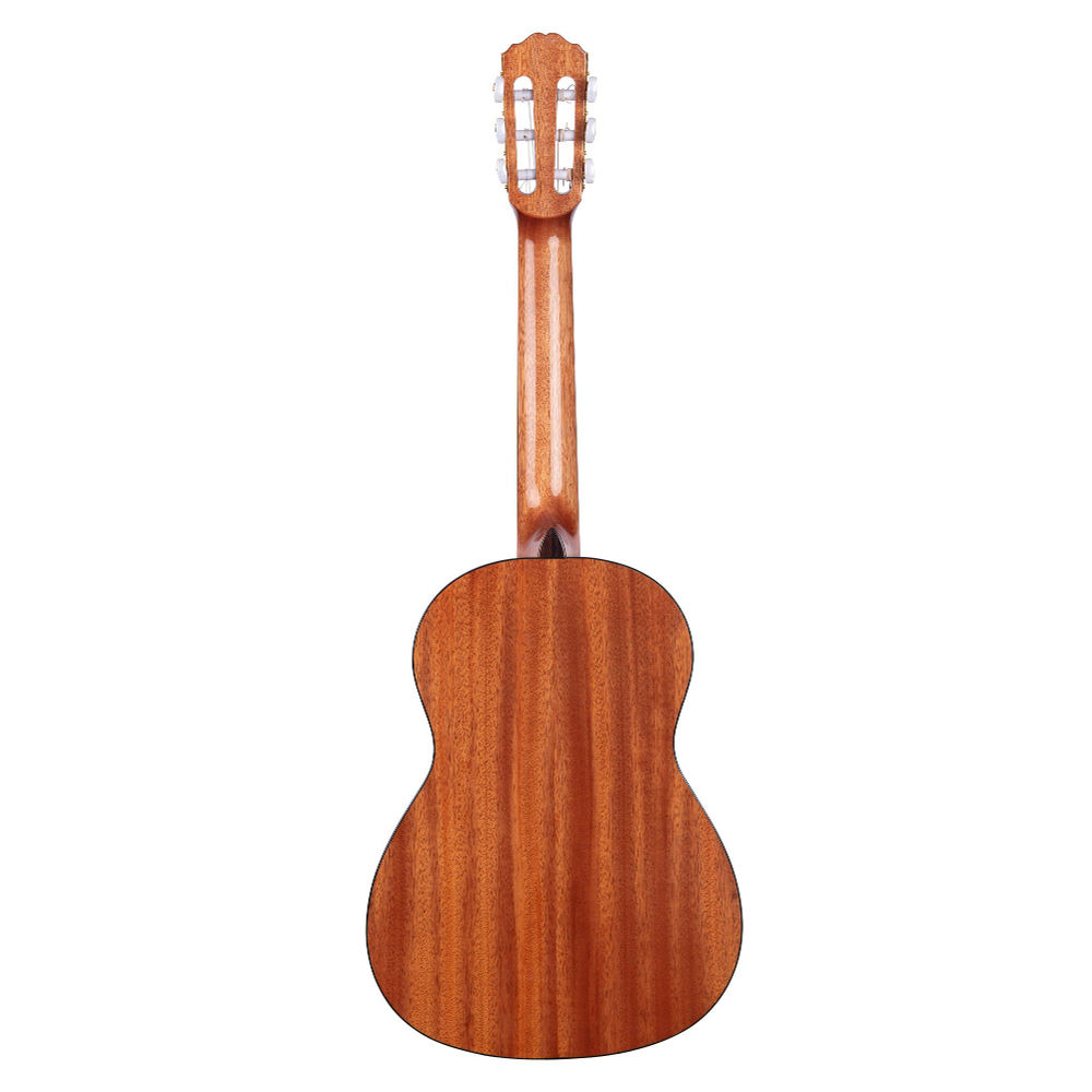 KALA KA-GTR-NY23 CEDAR TOP MAHOGANY NYLON STRING 3/4 SIZE CLASSICAL GUITAR クラシックギター ボディバック画像