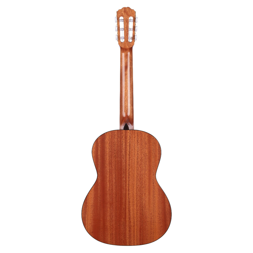 KALA KA-GTR-NY25 CEDAR TOP MAHOGANY NYLON STRING CLASSICAL GUITAR クラシックギター ボディバック画像