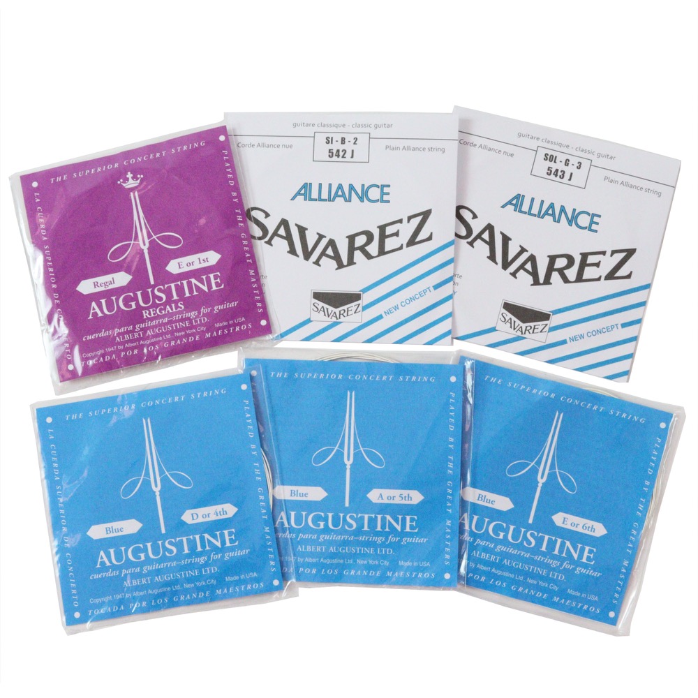 AUGUSTINE SAVAREZ REG/ALI/BLU クラシックギター弦