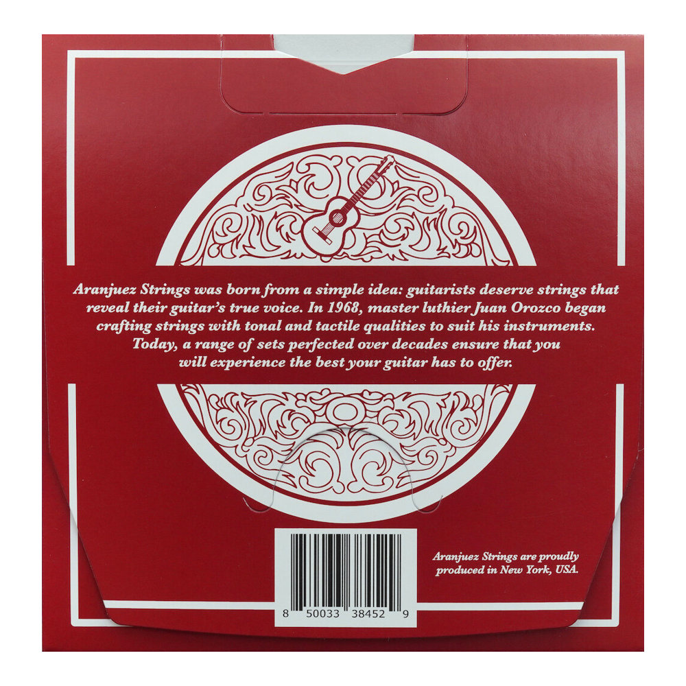 ARANJUEZ Classic Silver 300 クラシックギター弦 ARANJUEZ Classic Silver 300 背面画像