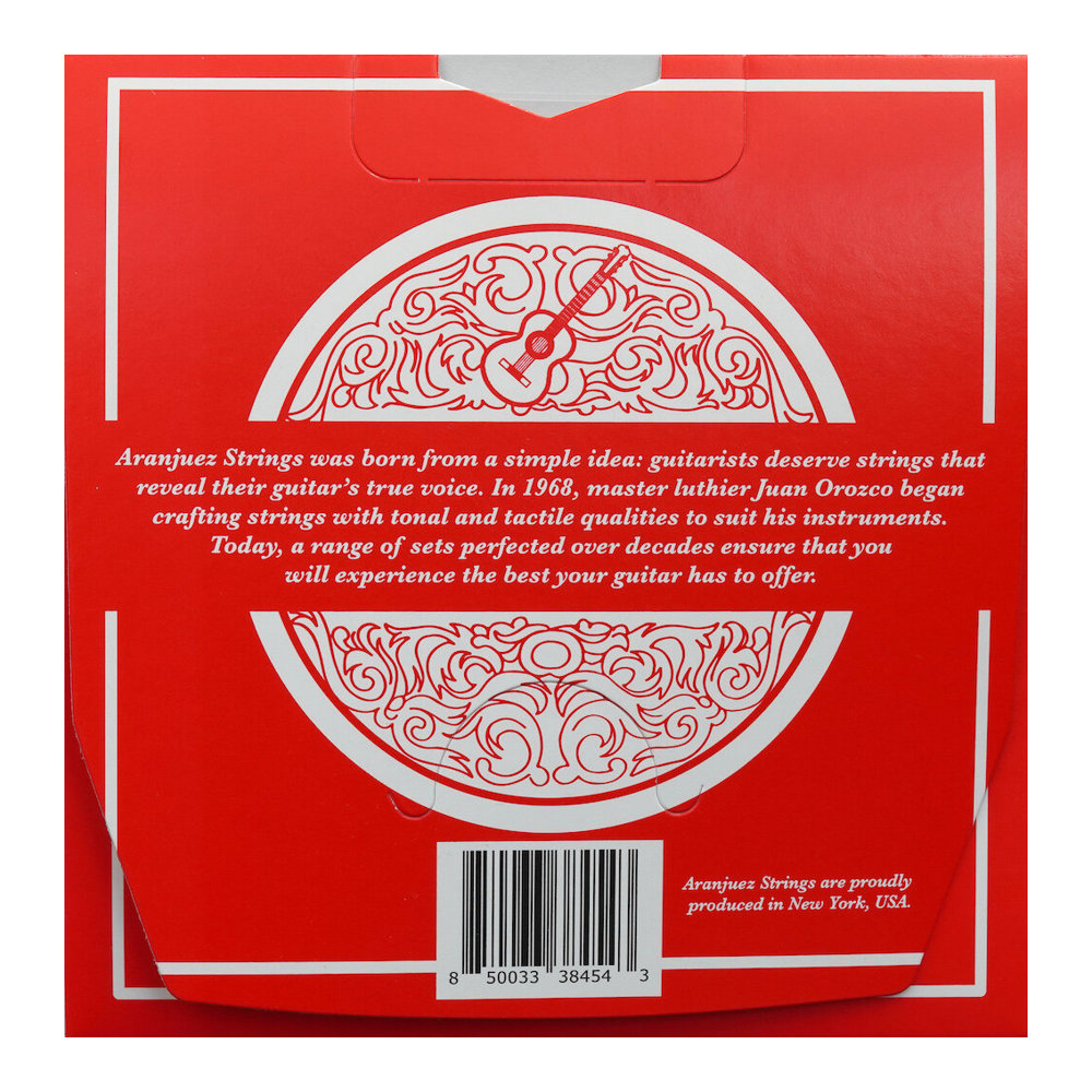 ARANJUEZ Spanish Silver 200 クラシックギター弦 ARANJUEZ Spanish Silver 200 背面画像