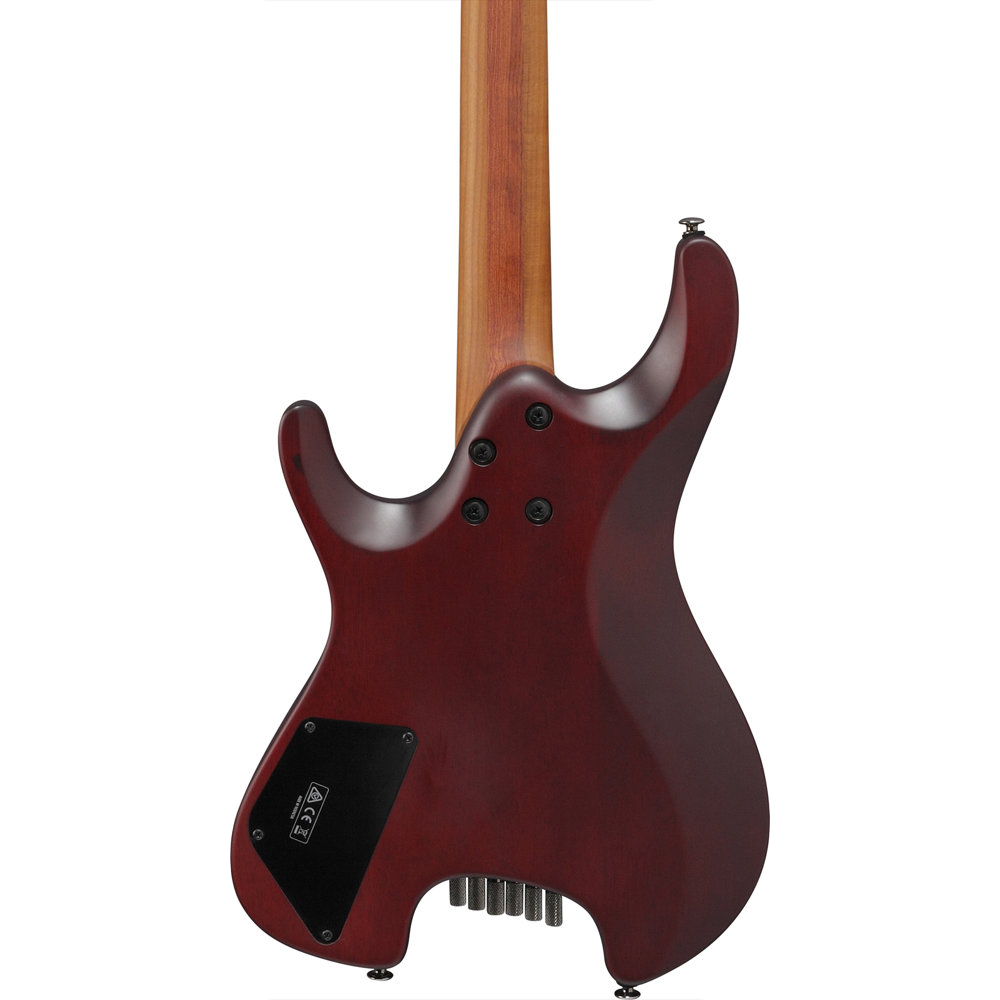 IBANEZ QX54QM-BSM エレキギター ヘッドレスギター ボディ背面画像