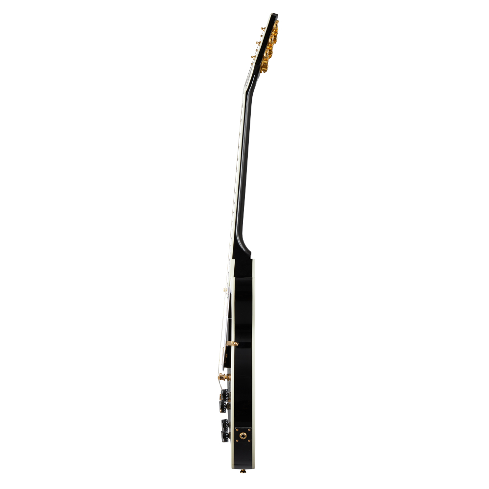 Epiphone Les Paul Custom Ebony エレキギター 側面画像